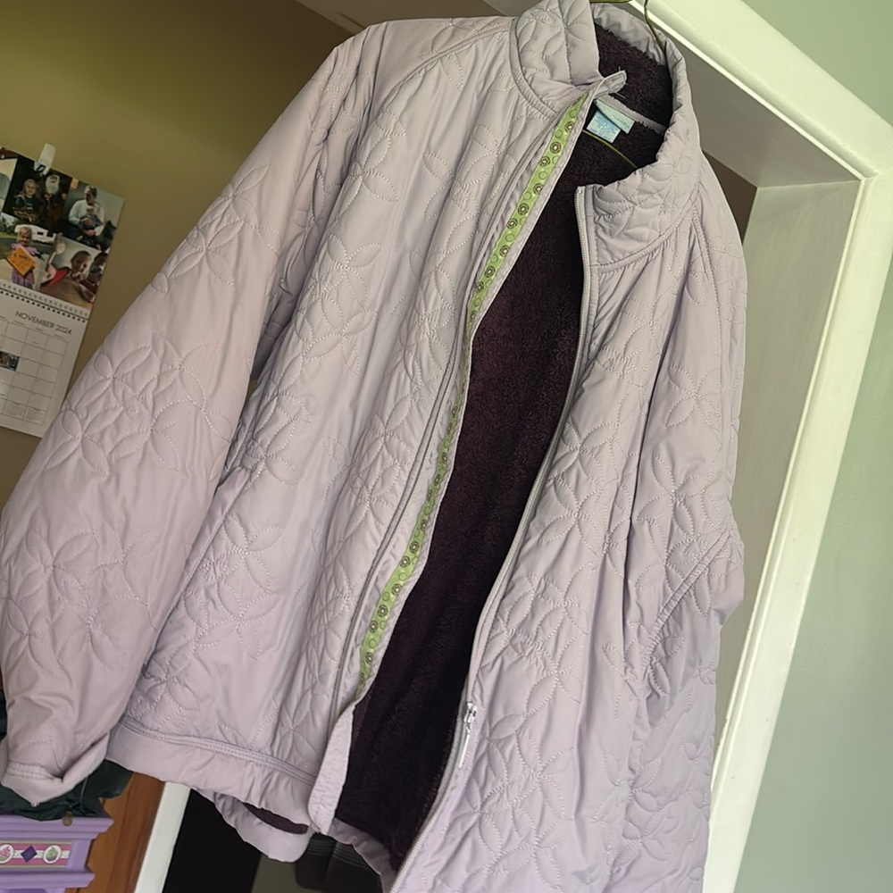 Purple coat